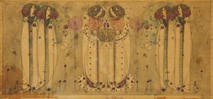 瓦萨尔，1900年 作者 查尔斯·雷尼·麦金托什