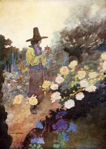 汉斯在他的花园里 作者 查尔斯·罗宾逊