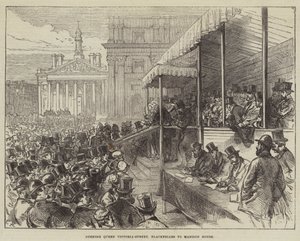 维多利亚女王街开放，黑衣修士到Mansion House 作者 约翰·查尔斯·罗宾逊爵士