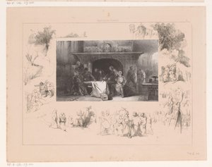 围桌而坐的骑士 作者 荷兰人 Maatschappij van Schoone Kunsten
