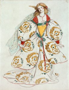 服装设计，约1850-1880