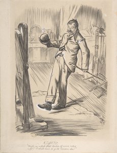 严丝合缝》，1872年。 作者 查尔斯·塞缪尔·基恩