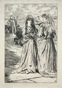 奈利夫人-调情，1865年。
