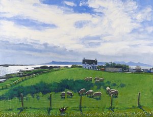 布纳凯姆贝，2012 年（布面油画） 作者 查尔斯·辛普森