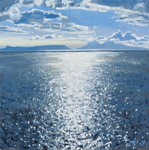 艾格与朗姆酒之夜，2014 年（布面油画）