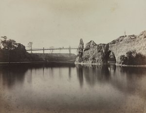 肖蒙山，巴黎，约1860年代。