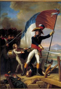 11 月 15 日，皮埃尔·奥热罗将军 (1757-1816) 率领进攻 Pont d