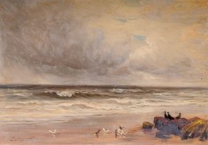 海岸，1887年。
