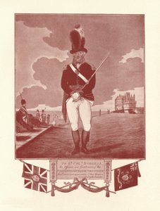 1909年1780年至1820年所有人所刻的制服肖像