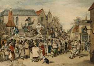 1838年在伍德斯托克举行的博览会 作者 查尔斯·特纳