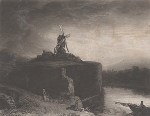 伦勃朗的磨坊，1823年。