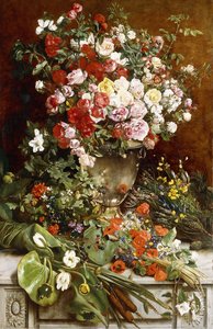 向花皇后致敬，1884年