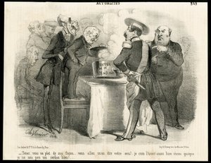 夏尔-维尼尔（Charles Vernier）在《查理报》上的插图，约1851-11年 - 1850年5月31日的法律提醒 - 选举, 共和国总统, 大小, 法律, 投票权 - 蒂埃-阿道夫, 拿破仑三世, 杜平-安德烈-马里-杜平（1783-1865） - 我 作者 查尔斯·韦尼尔