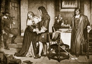1683年，罗素勋爵和夫人的离别 作者 查尔斯·韦斯特·科普