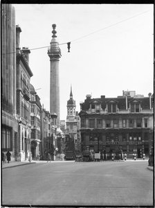 纪念碑，纪念碑街，伦敦市和郡，GLA，1930年代。
