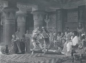 古埃及的消遣，1876年。 作者 Charles William Sharpe