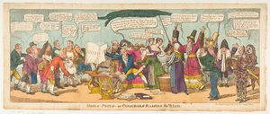 Hocus Pocus-or Conjurors Raiseing Wind，1814年10月1日。