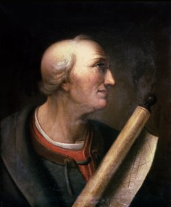 Amerigo Vespucci（1452-1512）1816年的肖像 作者 查尔斯·威尔森·皮尔