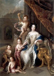 蒙特斯潘侯爵夫人1640-1707年和她的孩子们