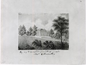 Roe Head School，c.1831-32（纸上） 作者 夏洛特·勃朗特