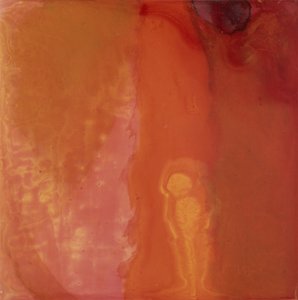 芝士鱼，1997年（石膏板上的油和釉）