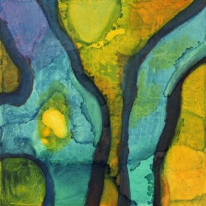 Goby，1997（石膏板上的油和釉）