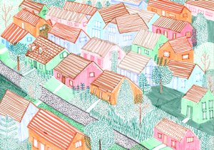 Althohenschönhausen, 2017 (刷子笔) 作者 夏洛特奥尔