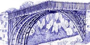 铁桥，2021年 作者 夏洛特奥尔