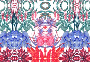 丛林吉姆，2015（丙烯酸）。 作者 夏洛特奥尔