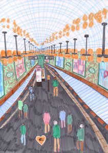 勃兰登堡博物馆，2017年（毛笔）。 作者 夏洛特奥尔