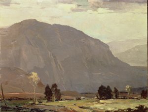 田纳西州秃山（布面油画） 作者 昌西·福斯特·莱德