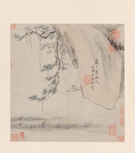 两种景观。 作者 程嘉穗