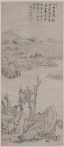 清溪倒影 作者 程正奎
