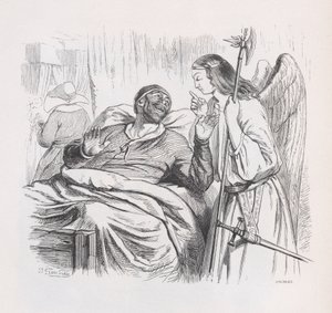 守护天使》出自《贝朗热全集》，1836年。 作者 樱桃