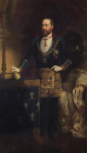1885年威尔士亲王艾伯特爱德华为大师
