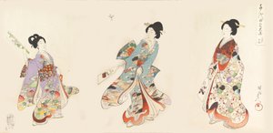 Chiyoda Castle Album of Women, 1895., 1895. 作者 近信洋州
