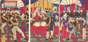 尊敬的指挥官们，接受皇帝的礼物杯坤子的插图......，1877年9月。