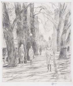 华盛顿拉斐特广场 作者 柴尔德·弗雷德里克·哈萨姆