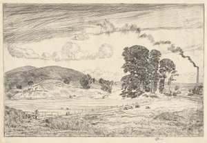 丹伯里山，1920 年 作者 柴尔德哈桑