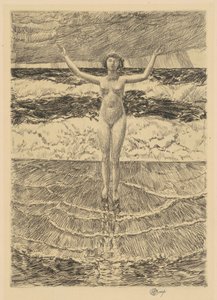 雨滴和海浪 作者 柴尔德哈桑
