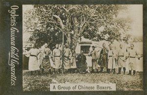 一群中国拳击手 作者 中国摄影师