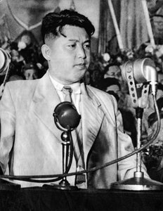 朝鲜民主主义人民共和国总统金日成的肖像