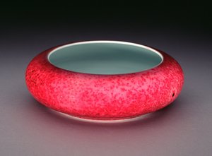 中国瓷器桃花釉刷洗（瓷）