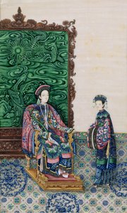 皇后坐着一位女士 作者 中文学校