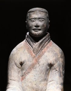 西安大武士，秦始皇陵，陕西省西安市临潼区，中国，公元前221-206年（陶俑 作者 中文学校