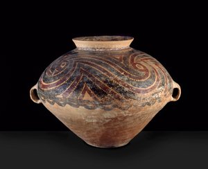 大瓮，中国西部，新石器时代，公元前3000年（陶器）