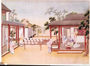 瓷器制作（纸上wc） 作者 中文学校