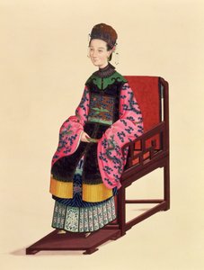 鞑靼女人（wc）的肖像 作者 中文学校