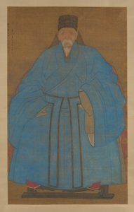 八十五岁的画家曾Yi的肖像 作者 中文学校
