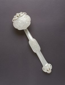 如意权杖（青瓷石）（详见241131和241132）